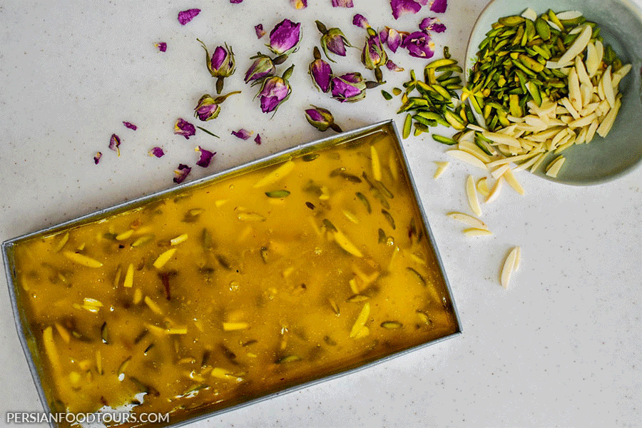 Masghati | Persian saffron and rosewater sweet