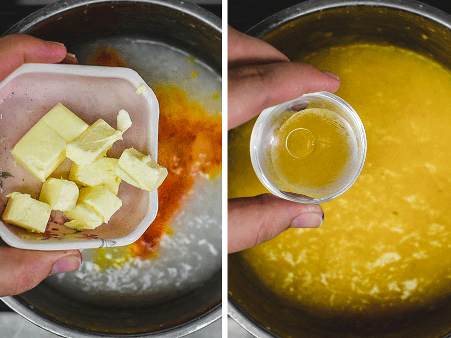 how to make Persian saffron rice pudding